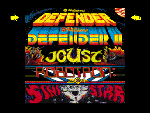 Williams Arcade Classics